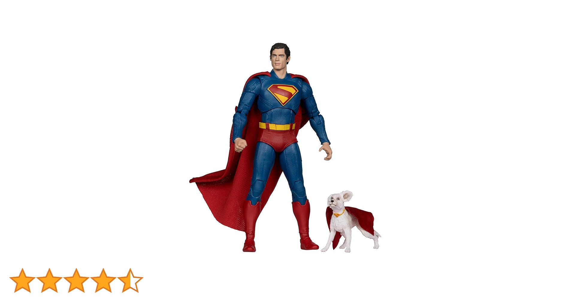 【2体セット】DCマルチバース　スーパーマン&クリプト　バトルダメージver. 2体セット】DCマルチバース スーパーマン&クリプト バトル